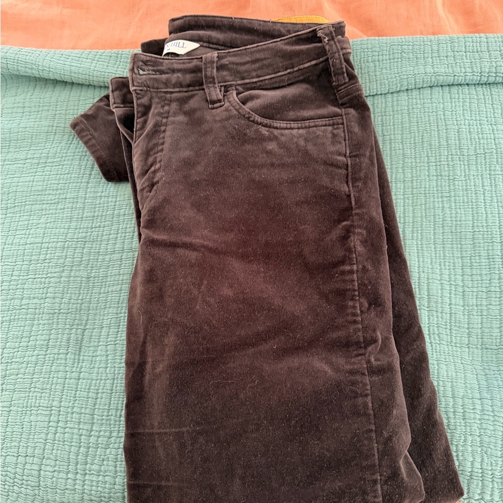 Dark Brown velvet  Pants
